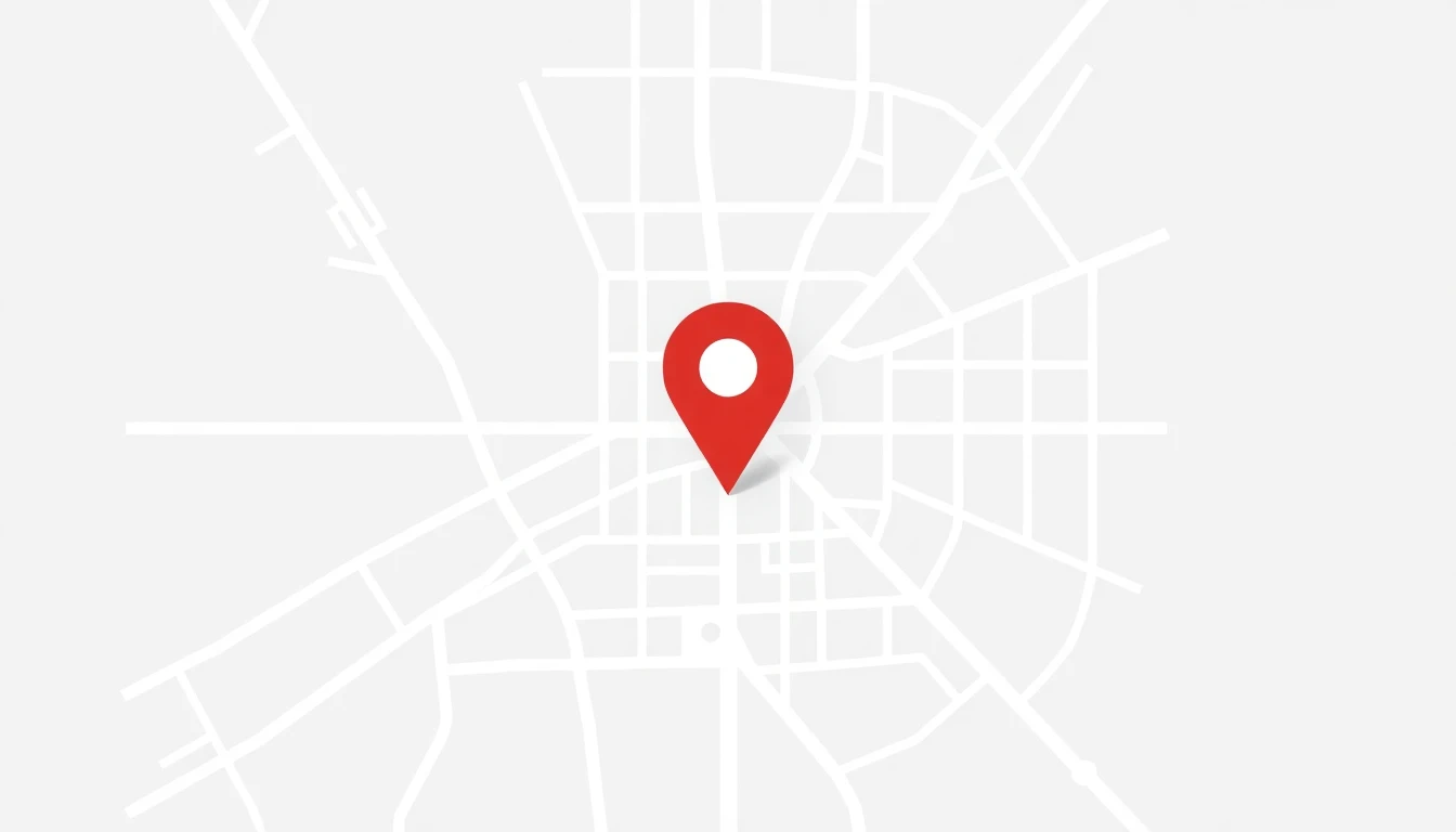 Mapa de ubicación de la tienda de bicicletas